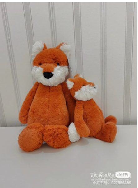 英国狐狸毛绒JELLYCAT安抚玩偶