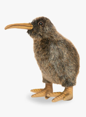 英国代购正品09.30 HANSA Kiwi 可爱的奇异果小鸟 毛绒玩偶