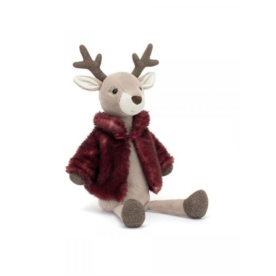 英国代购正品09.29 jellycat Vivien Reindeer 薇薇安驯鹿玩偶
