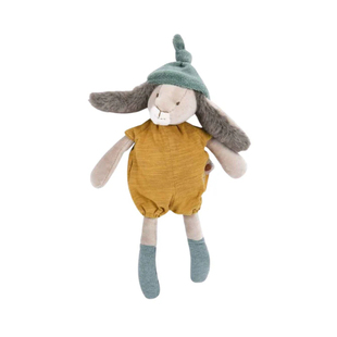 英国代购正品08.31 Moulin Roty Small Soft Toy 兔子毛绒玩偶