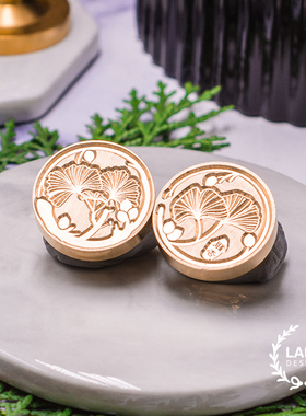 Lafa火漆印章银杏中国风火漆印公孙树印章 信封封蜡火漆印章