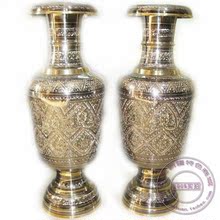 落地花瓶巴基斯坦铜器大型手工艺品酒店开业礼品 80CM坛式 费 免邮