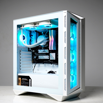 AMD7800X3D微星台式无显卡电脑