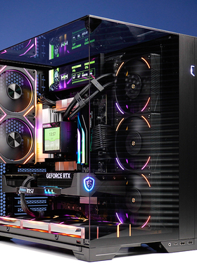 微星RTX5070TI魔龙AMD锐龙9700X 7800X3D 9800X3D游戏海景房电脑