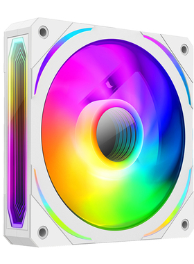 航嘉MVP120小宇宙黑色ARGB 12cm机箱5V神光同步幻彩低噪风扇