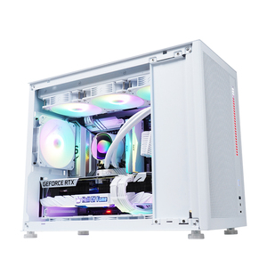 玩嘉 格物律动灯条M-ATX桌面MINI电脑机箱240水冷机箱Type-C