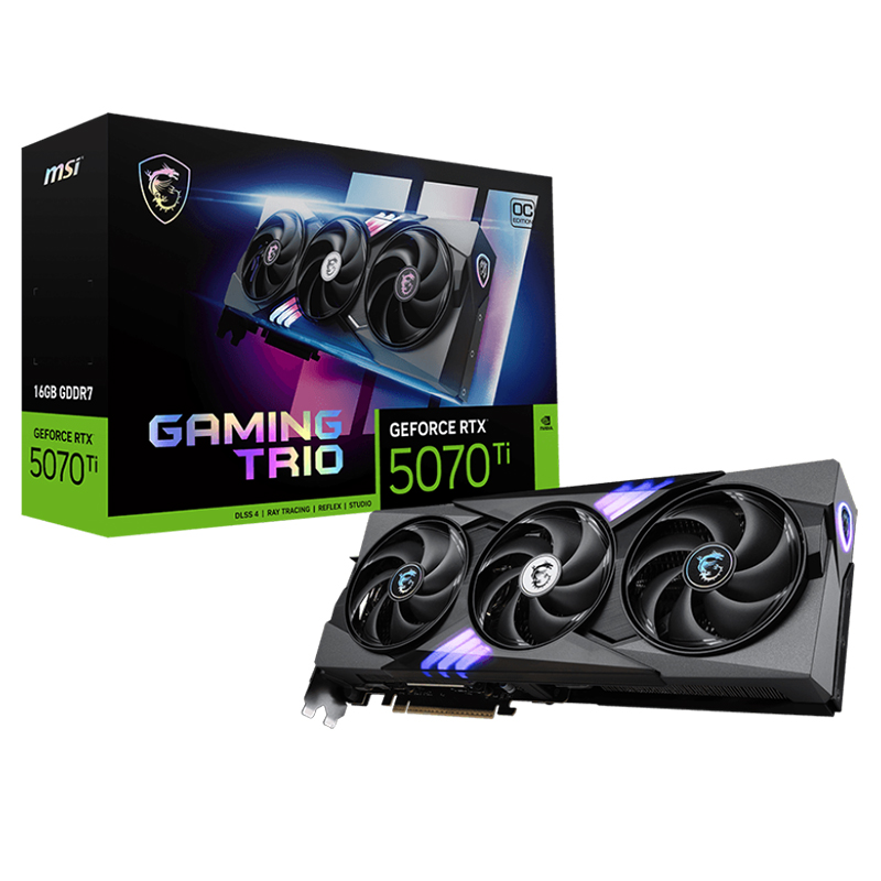 微星RTX5070Ti魔龙电脑显卡