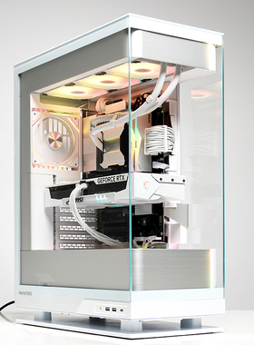 微星RTX5070魔龙显卡锐龙9700X 7800X3D 9800X3D白色电竞游戏电脑