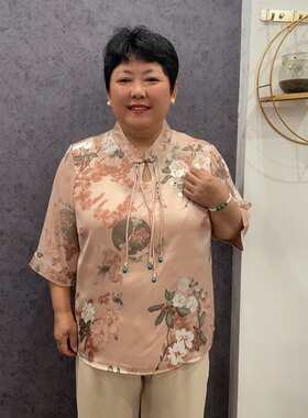 中国风上衣女士夏季薄款