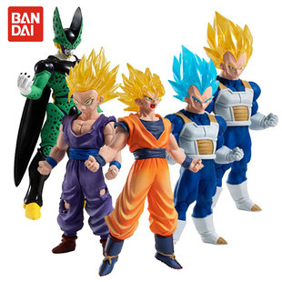 正品万代扭蛋 HG 七龙珠超05 恐怖的沙鲁游戏篇 悟空贝吉塔 悟饭