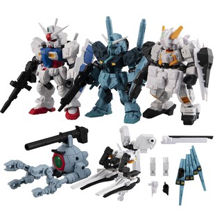 正品万代高达Ensemble重装重奏量产牛GP01高达TR1海兹尔MSE21扭蛋