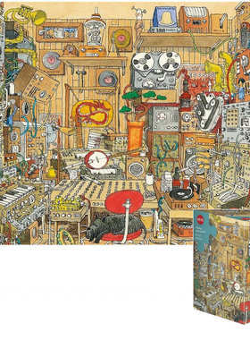 HEYE音乐达人1000片2021新款29928德国进口拼图玩具