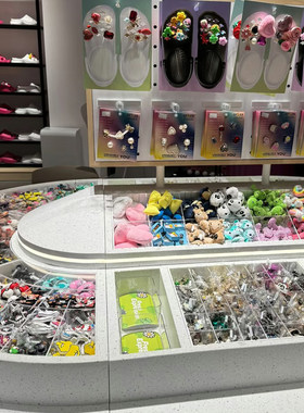 crocs专柜正品洞洞鞋鞋花