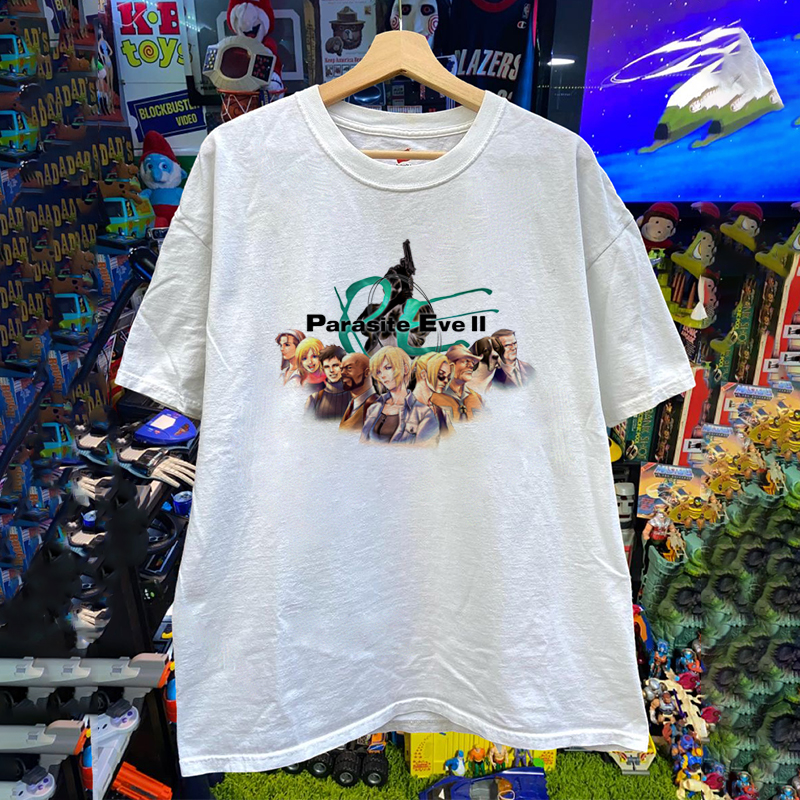 【原创】寄生前夜 家用机 128bit 复古游戏T恤手绘像素短袖