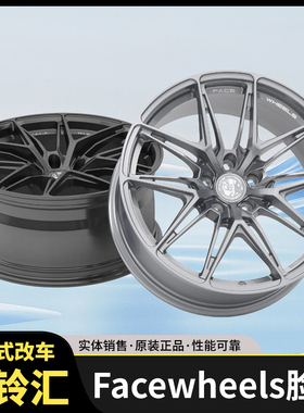 FACEWHEELS脸圈  FW1053款定制锻造轮圈一片式用德系日系美系车