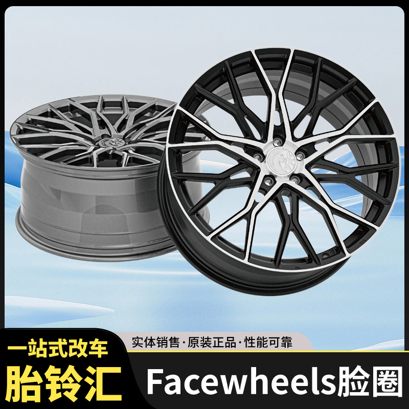 FACEWHEELS脸圈 FW172款定制锻造轮圈一片式适用德系日系美系车