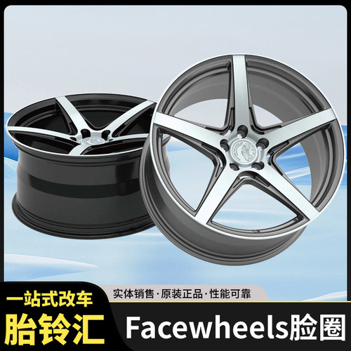 FACEWHEELS脸圈 FW1010款定制锻造轮圈一片式适用德系日系美系车