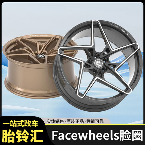 FACEWHEELS脸圈  FW1018-M款定制锻造轮圈一片式用德系日系美系车