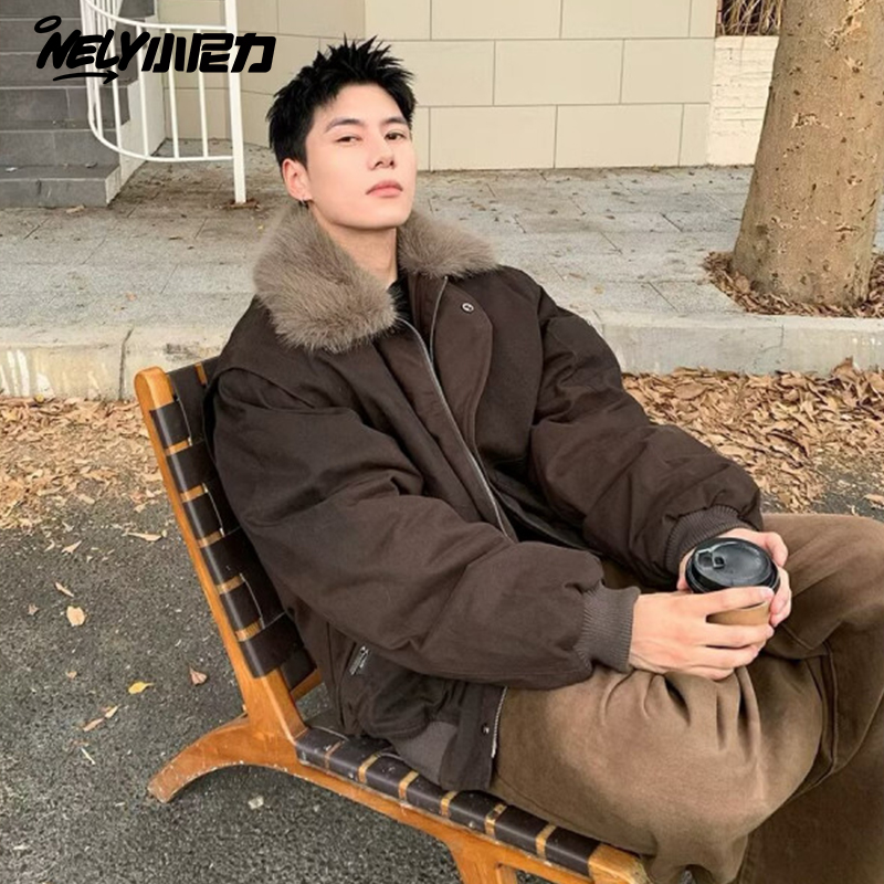 小尼力派克服棉衣夹克