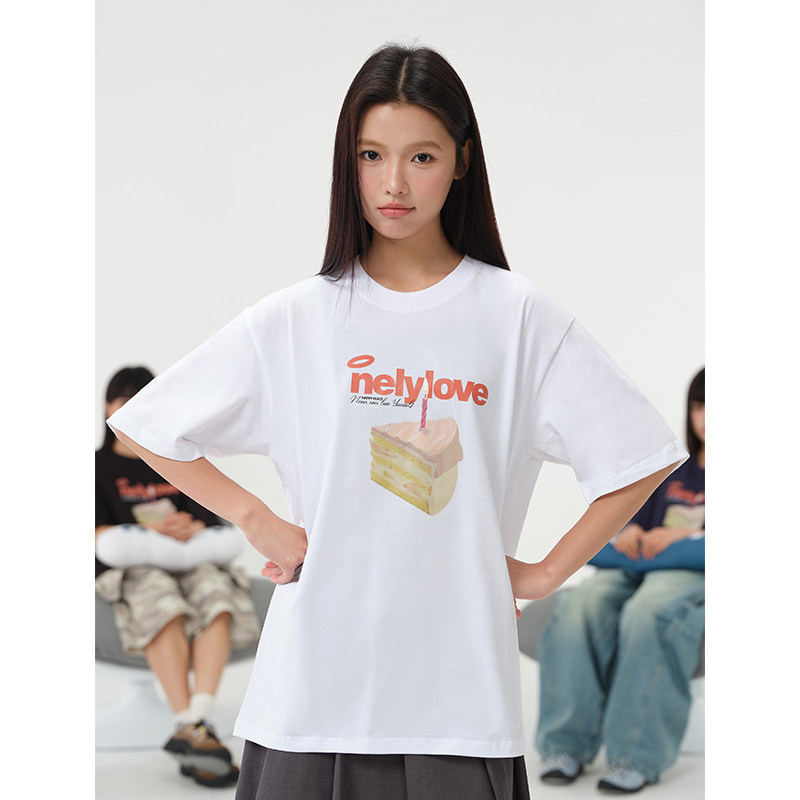 小尼力夏季新款潮牌情侣短袖T恤