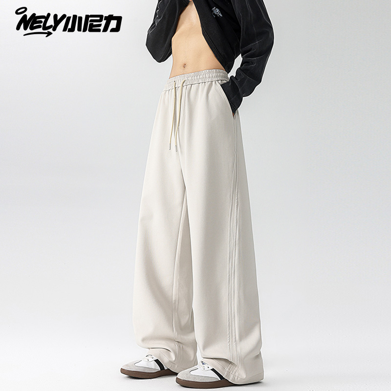 小尼力复古潮牌卫裤运动裤