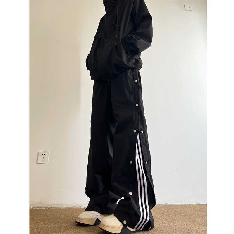 小尼力复古运动嘻哈长裤