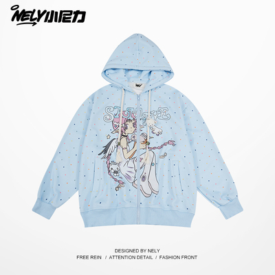 小尼力复古亚文化卫衣