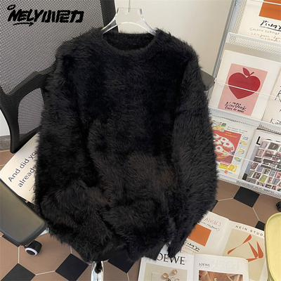 小尼力海马毛毛衣针织衫