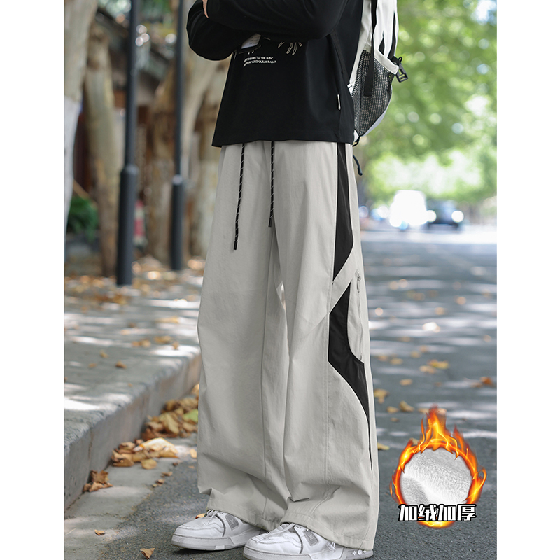 小尼力复古休闲裤长裤