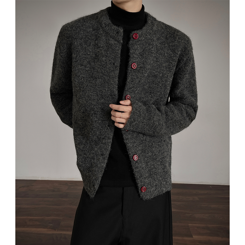 小尼力纯色潮牌针织衫毛衣