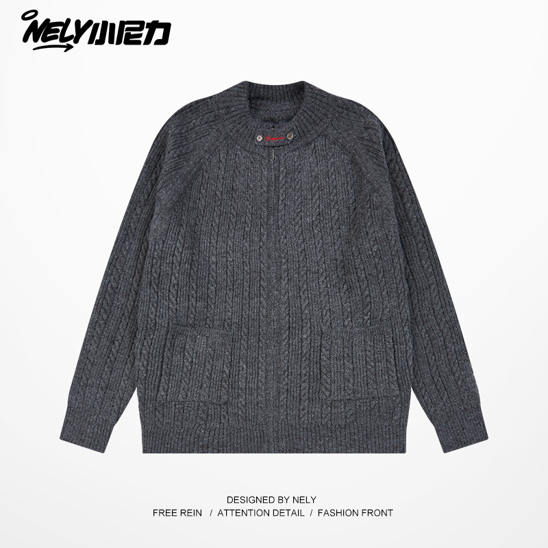 纯色套头毛衣男生秋冬学生宽松长袖打底衫潮流韩版百搭休闲针织衫