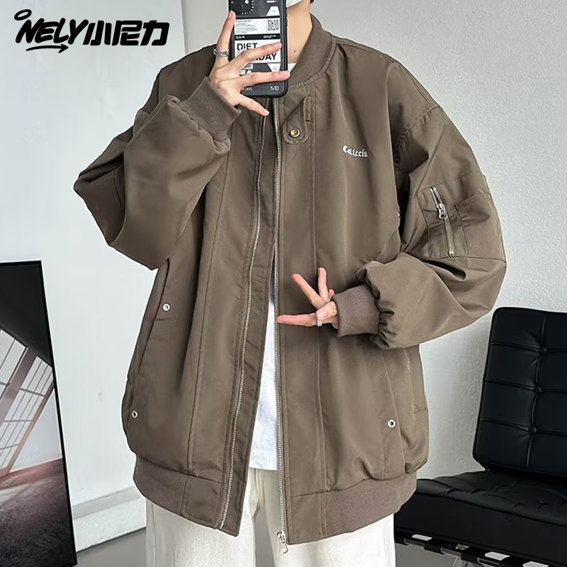 春秋2024新款棒球服外套