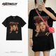 上衣 t恤男女春夏宽松ins欧美风潮牌半袖 美式 复古oversize纯棉短袖