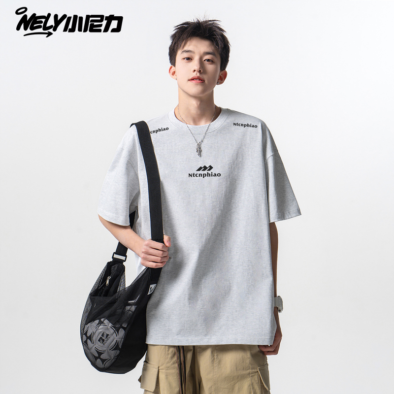 小尼力复古嘻哈短袖T恤