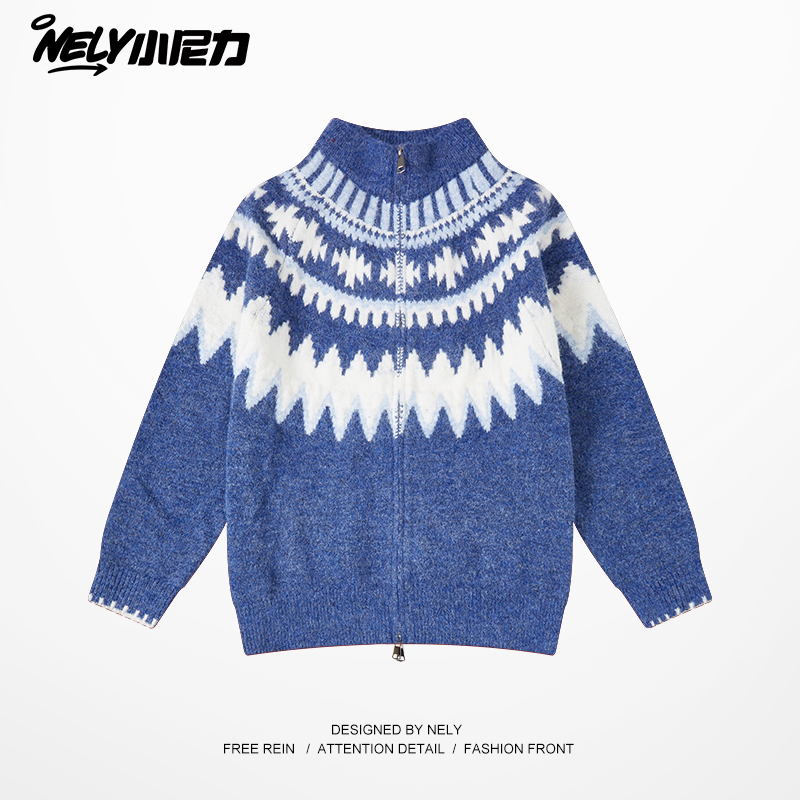 小尼力费尔岛毛衣针织衫