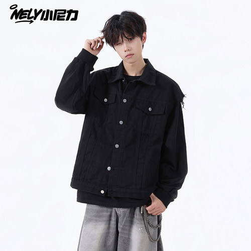 小尼力外穿牛仔马甲外套