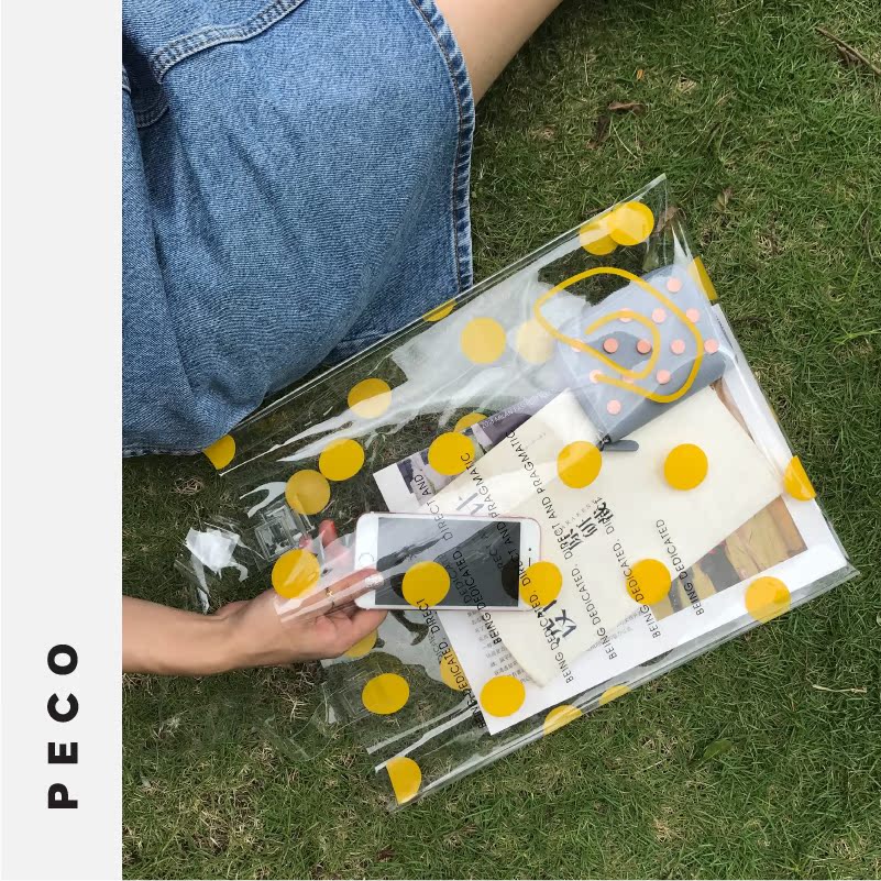 9ÔÂ29ÈÕ10µãÉÏÐÂPECO¶ÀÁ¢Éè¼ÆµêÇìÌØ±ð°æPVC¹ºÎï´ü͸Ã÷µ¥¼ç°üÊÖÌá