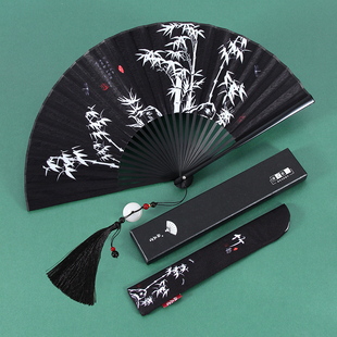7寸8寸风雅扇竹子中国风折扇男生古风便携小巧折叠扇夏季 儿童扇子