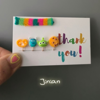 娃用发夹blythe头饰蓝豆豆zsiga