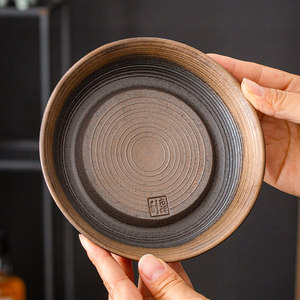 家用鎏金老岩泥粗陶原矿小型储水