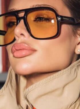 T字双梁太阳镜跨境蛤蟆框墨镜飞行员遮阳太阳眼镜防晒防紫外线潮