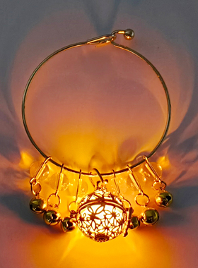 古风汉服可发光手镯手环女配饰香囊古装可爱饰品首饰复古铃铛宫铃