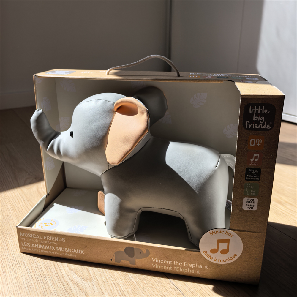 法国婴儿宝宝皮质玩偶