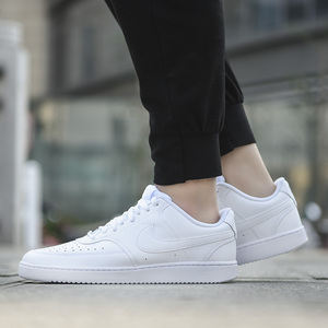 Nike耐克男鞋COURT VISION低帮复古鞋运动鞋小白鞋女板鞋CD5463