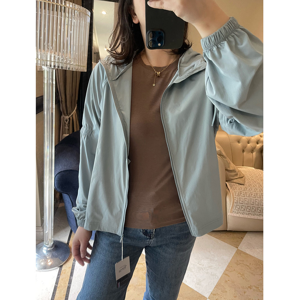 烟火家 真防晒！日本进口面料克重90G 7A抗菌遮热女款防晒衣