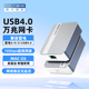 阿卡西斯万兆网卡10Gbps网络转换器网卡扩展坞兼容雷电5 3USB4