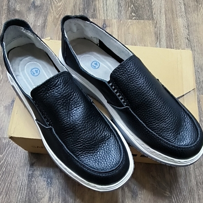 头层牛皮男士轻底上线脚蹬休闲皮鞋透气轻便真皮男鞋软皮散步鞋男