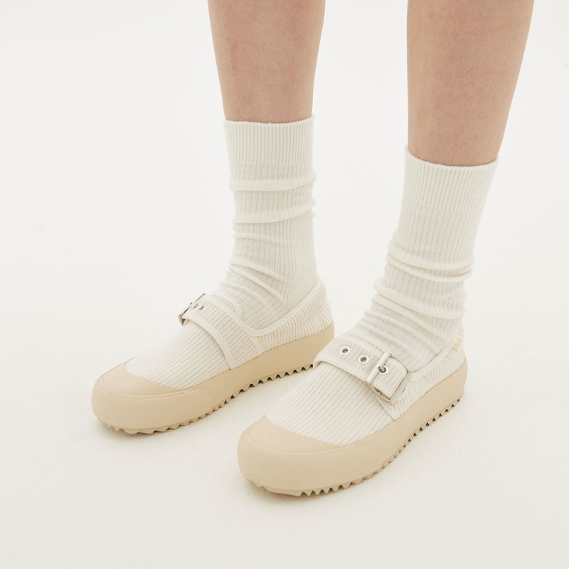 韩国keds秋冬款灯芯绒一脚蹬厚底休闲板鞋复古可爱少女 正品代购