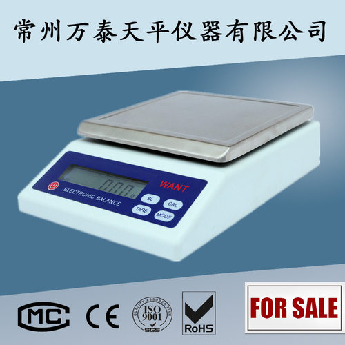 10kg/0.1g WT100001KF电子精确天平 精密电子天平秤 WANT常州万泰