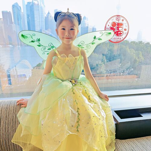 生日派对花仙子公主裙儿童礼服